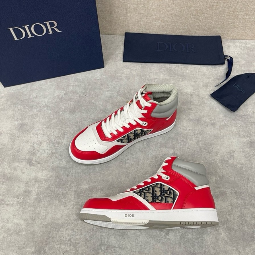 Sneakers | Luxe De France Sneakers Dior B27 Hautes Rouges