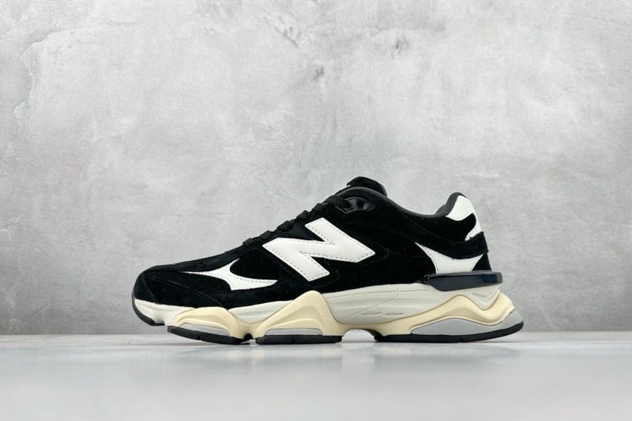 Sneakers | Luxe De France Sneakers New Balance 9060 Noir Et Blanc