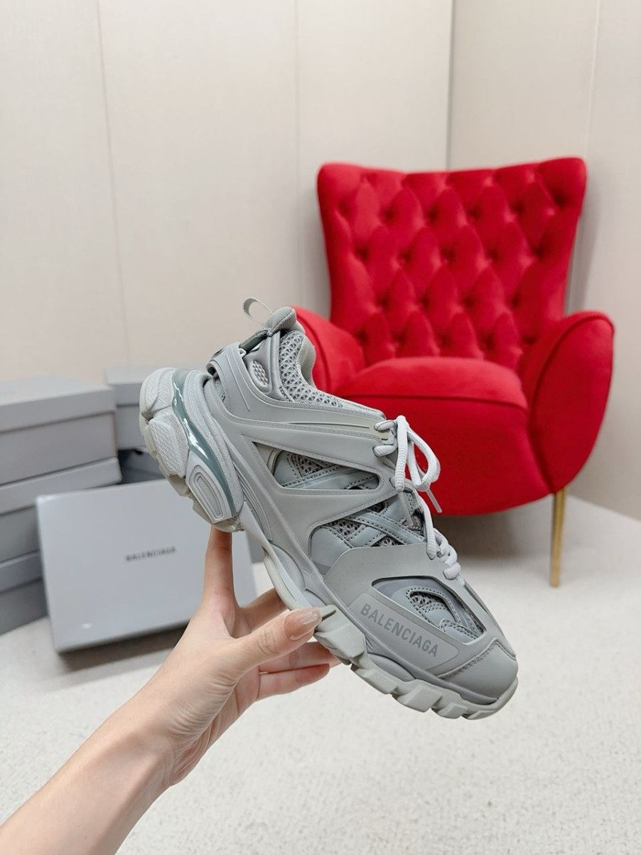 Sneakers | Luxe De France Sneakers Balenciaga Track Gris