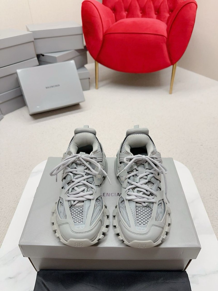 Sneakers | Luxe De France Sneakers Balenciaga Track Gris